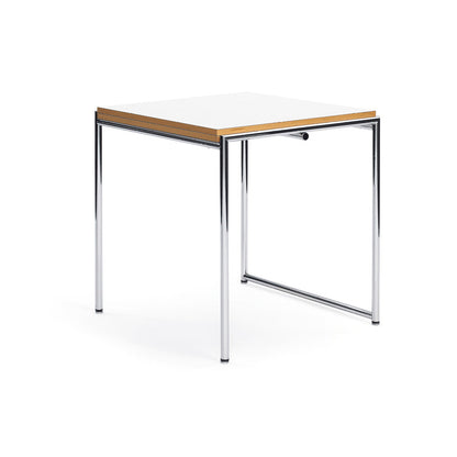 JEAN - Rectangular drop-leaf HPL table.