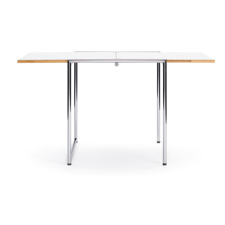 JEAN - Rectangular drop-leaf HPL table.