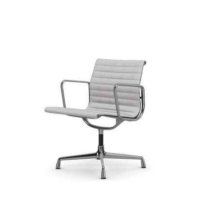 Aluminium Chairs EA 108 swivel – Conference (Cover material - Fabric Leather)