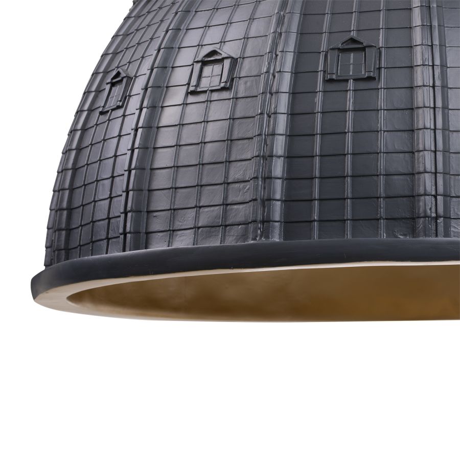 Resin Pendant Lamp Cupolone Quarantacinque by Seletti #Gray