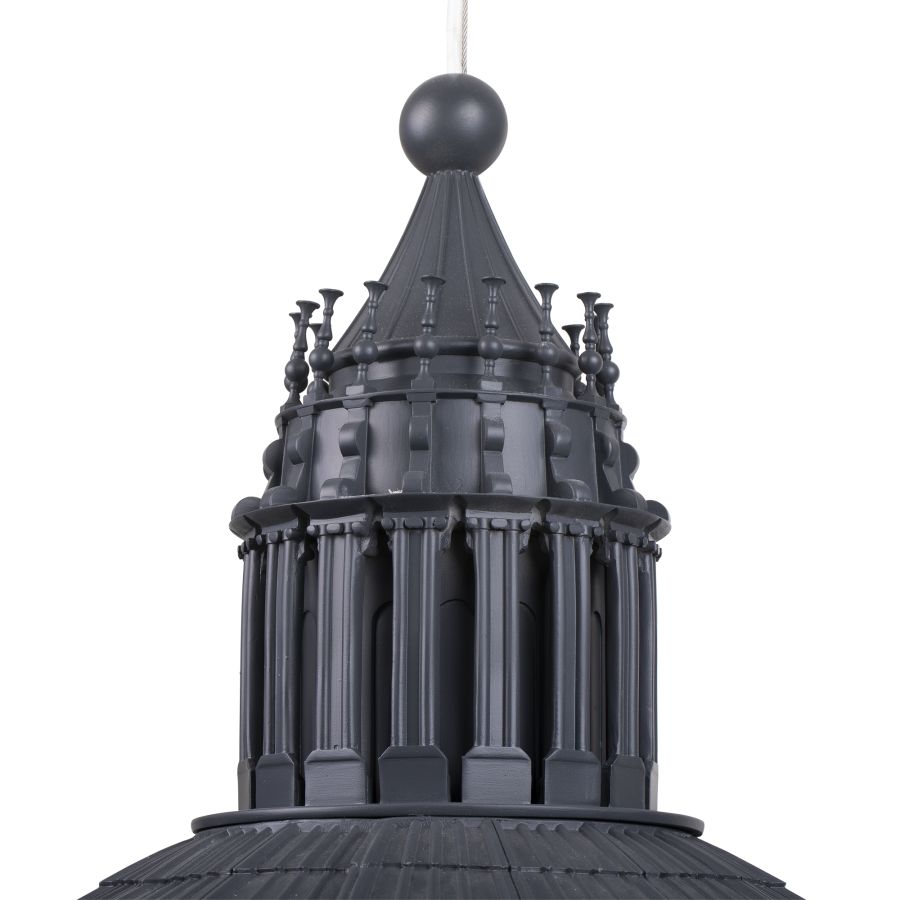 Resin Pendant Lamp Cupolone Quarantacinque by Seletti #Gray