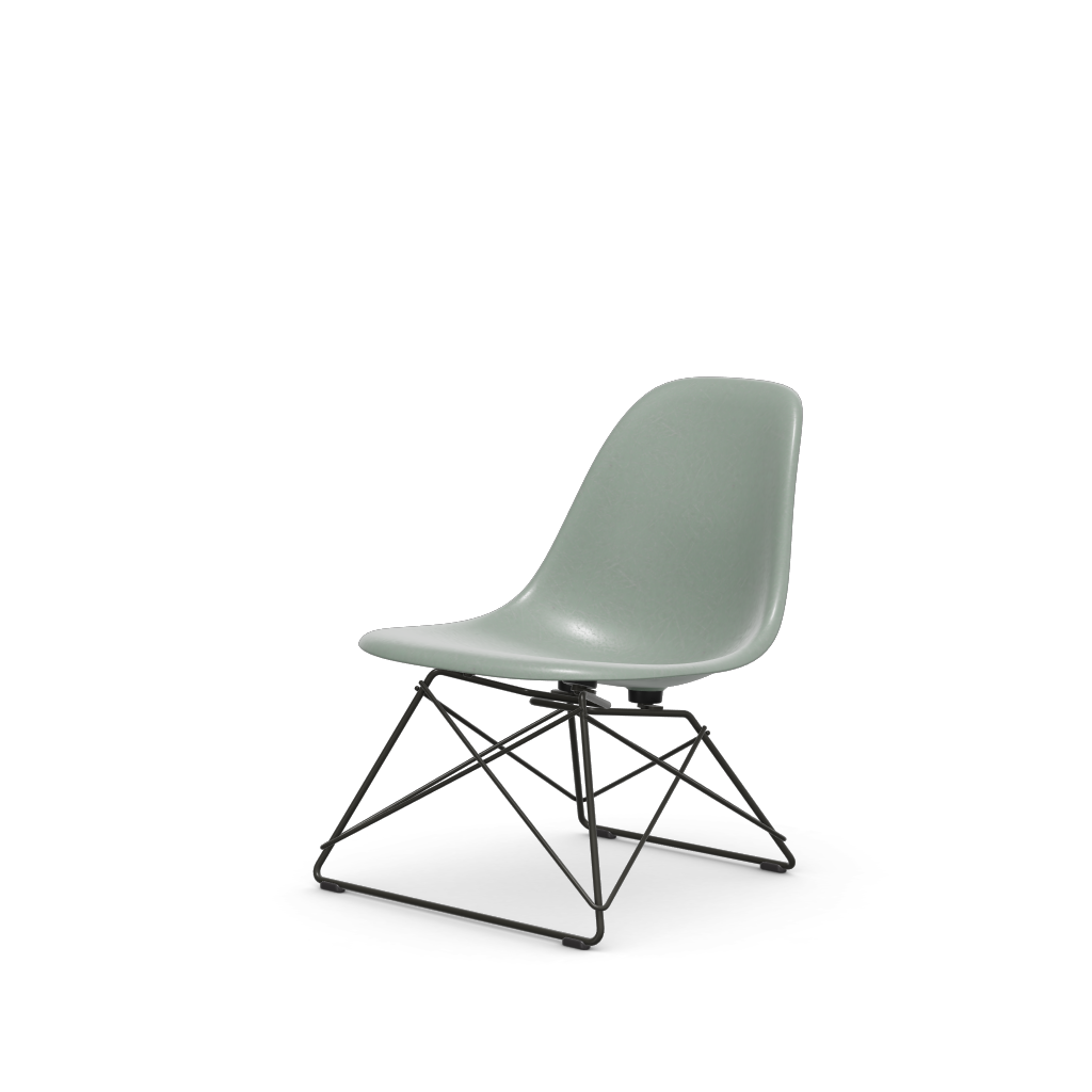 Eames Fiberglass Side Chair LSR (without upholstery).