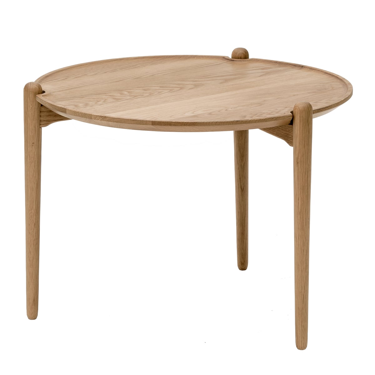 Aria coffee table, 60 cm, high, oak
