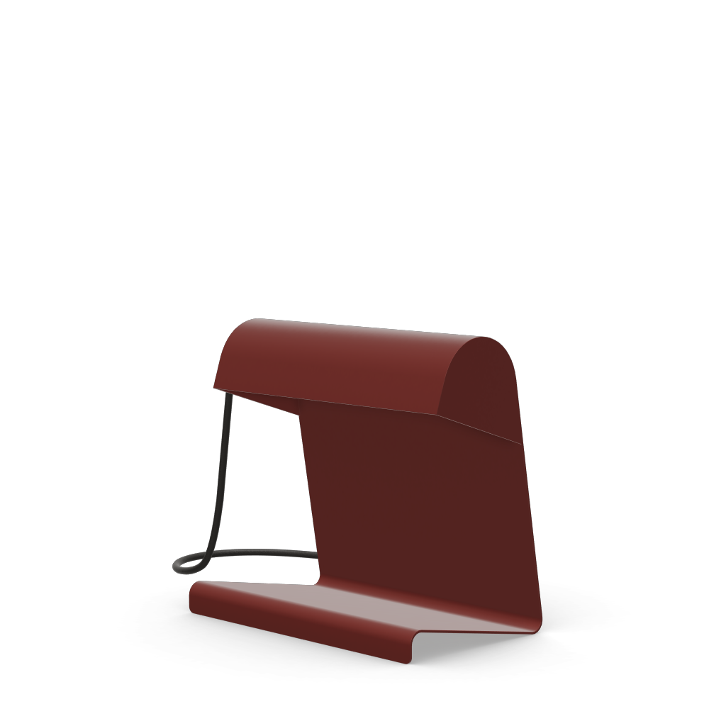 Lampe de Bureau - small table lamp made of sheet steel.