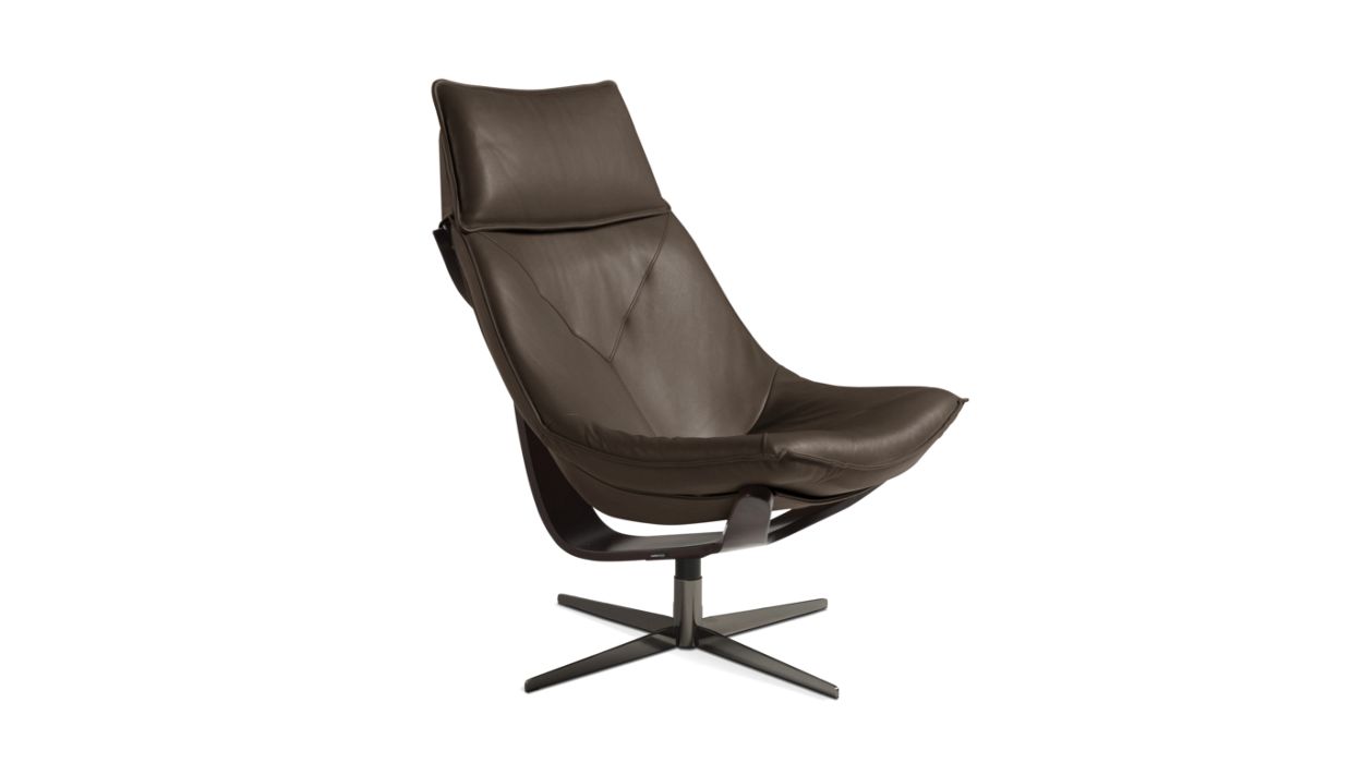 DOLPHIN PIVOTING ARMCHAIR - WITH HEADREST by Roche Bobois