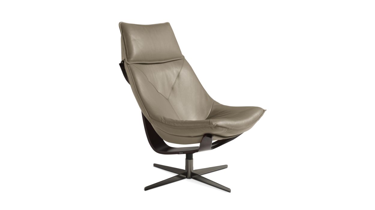 DOLPHIN PIVOTING ARMCHAIR - WITH HEADREST by Roche Bobois