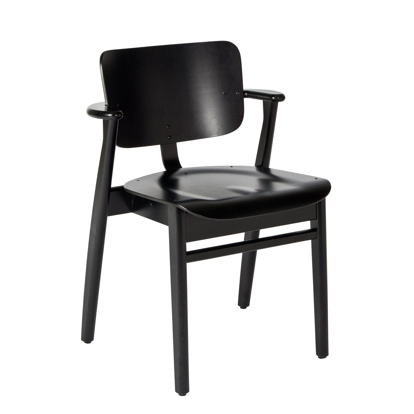 Artek Domus Chair — black stained