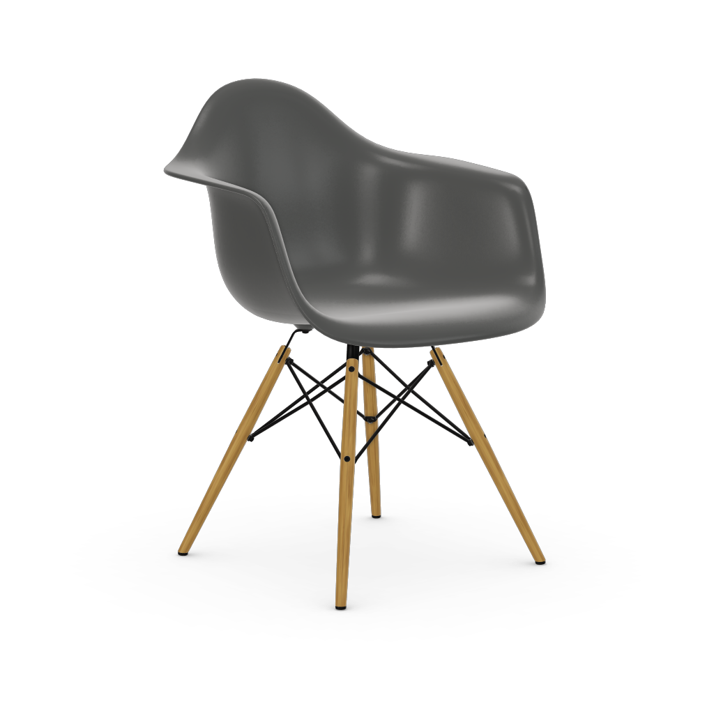 Eames Plastic Armchair DAW (without upholstery).