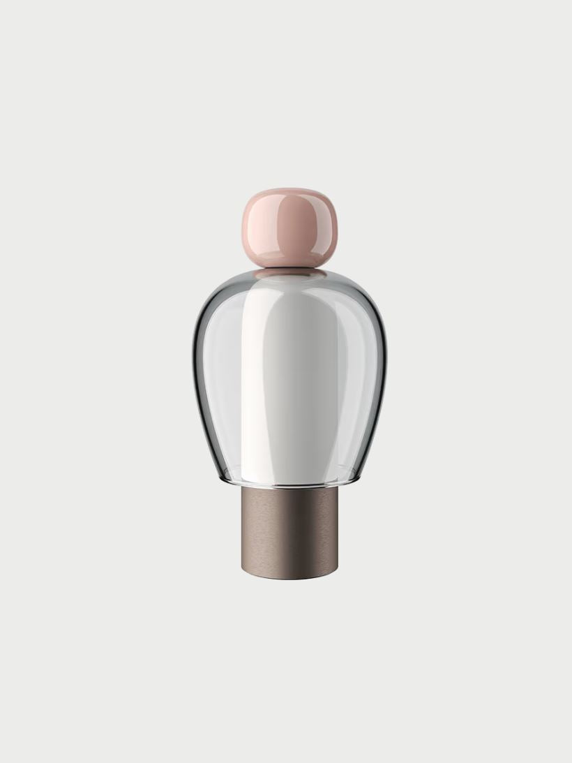 EASY PEASY - LED blown glass table lamp with Dimmer.