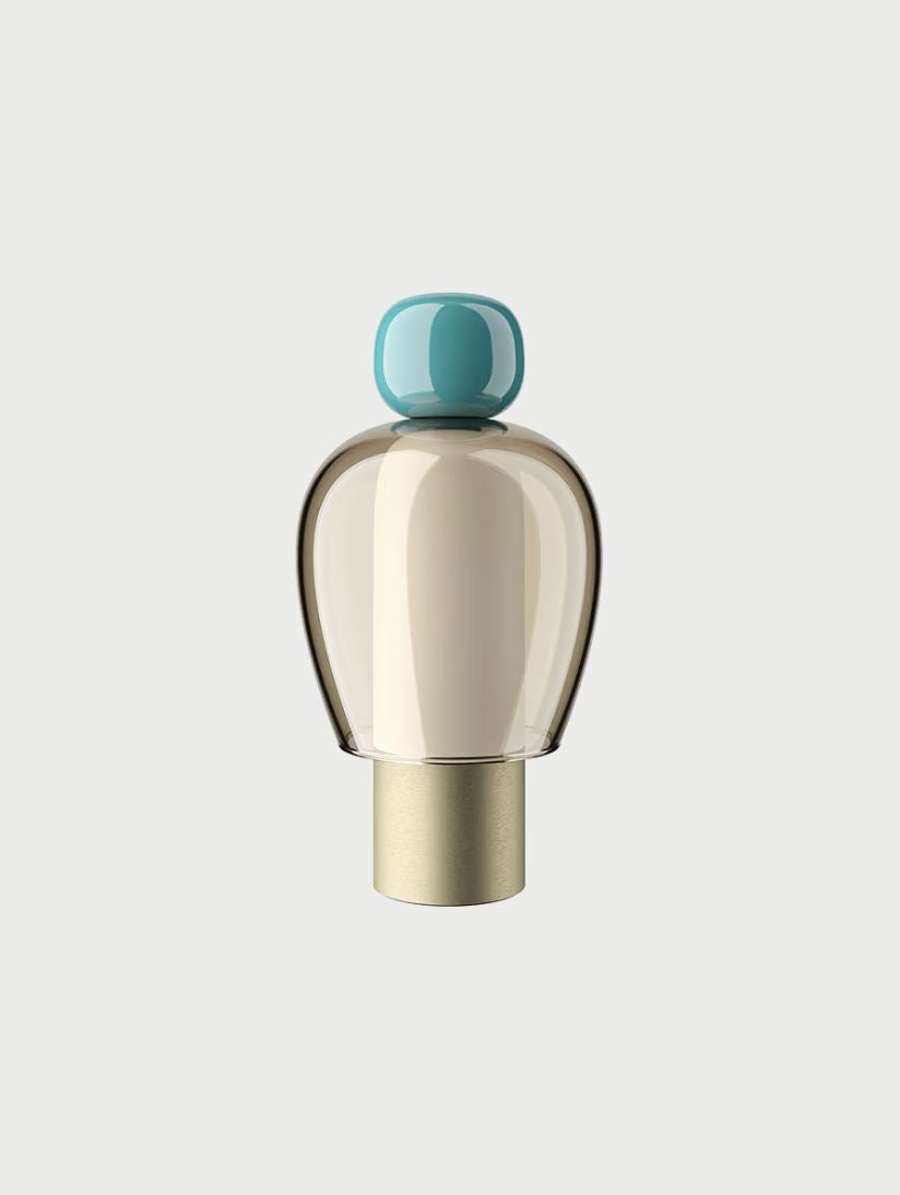 EASY PEASY - LED blown glass table lamp with Dimmer.