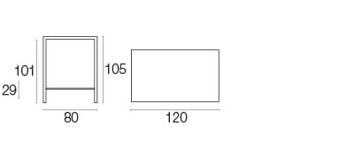 Nova High table 120x80 (Request Info).