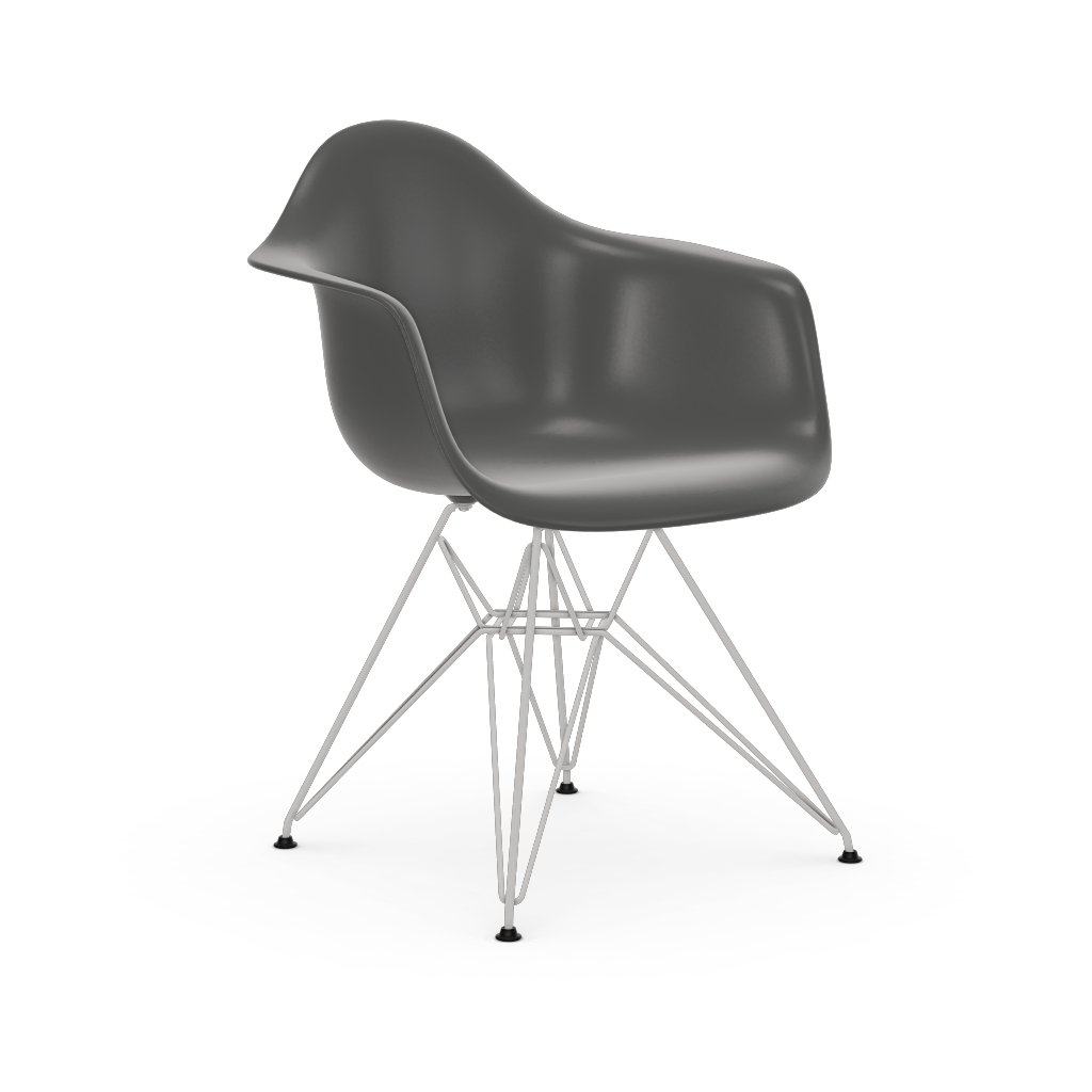 Eames Plastic Armchair DAR (without upholstery).