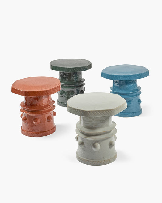 Clara side table 08, blue