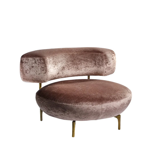 [Domestic Stock] ELLA - Upholstered fabric armchair (Category - Fabric | P3)