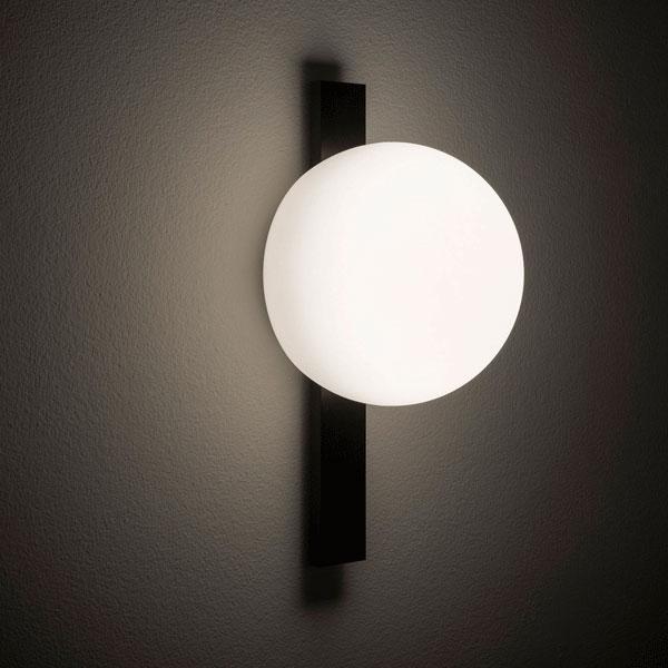 Estiluz Circ Wall Lamp with Plate Gold