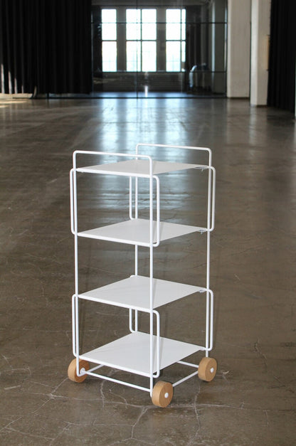 Hanko trolley, white