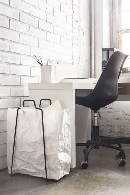 Helsinki bag holder, white