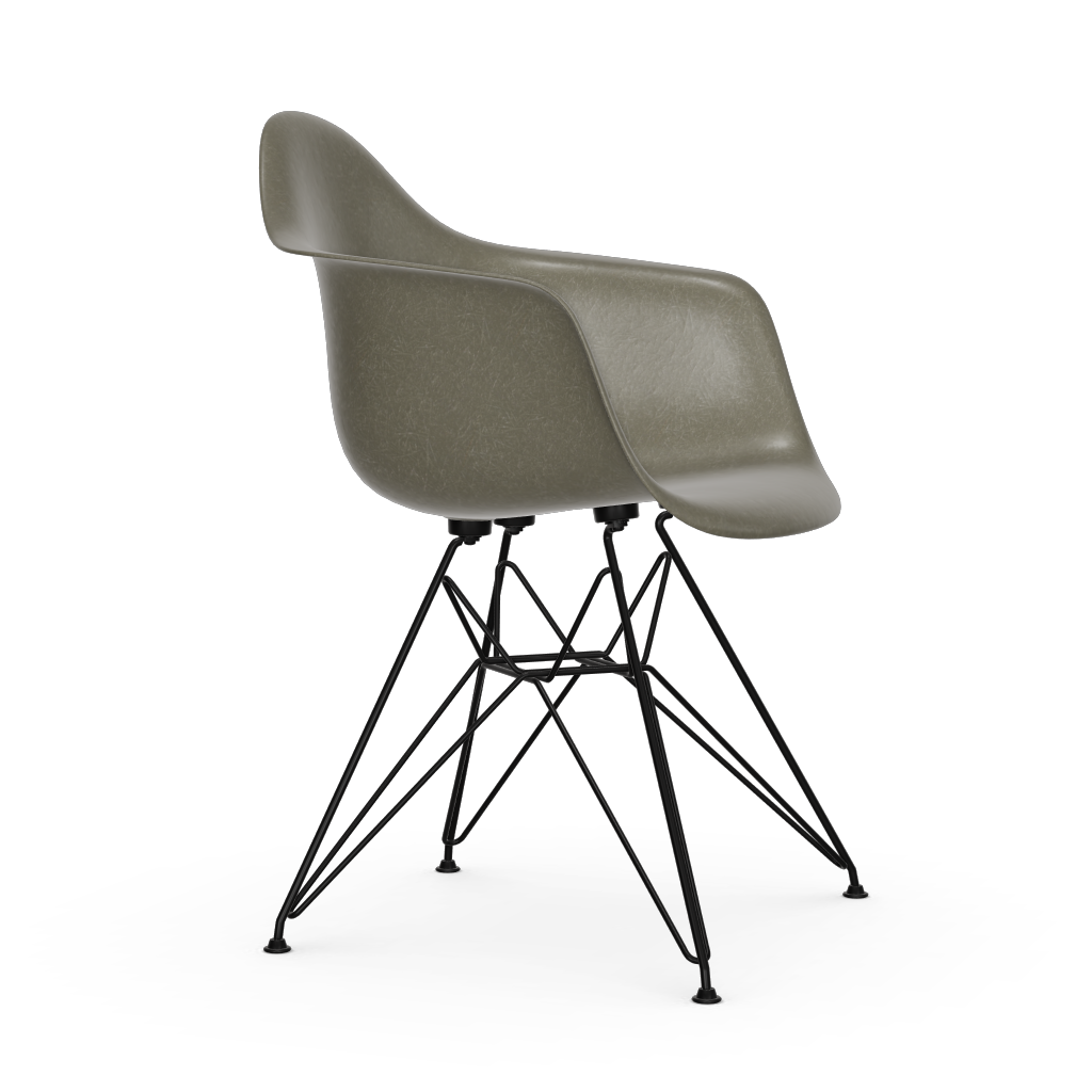 Eames Fiberglass Armchair DAR (without upholstery).