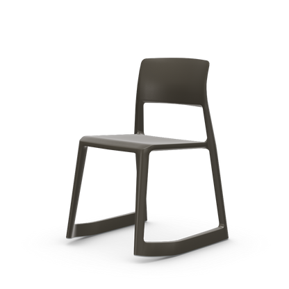 Tip Ton - solid plastic chair with a forward-tilt.