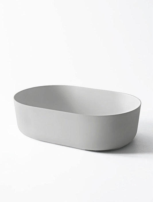CIOTOLA 59 - Countertop oval Ceramilux washbasin by Falper