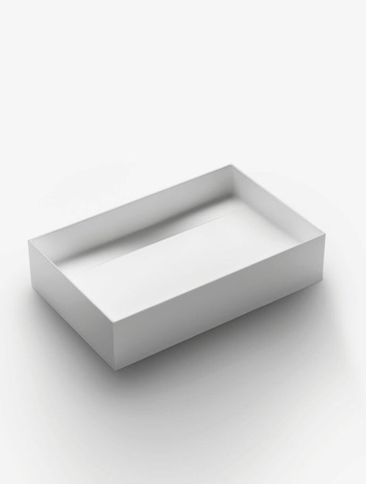 FONTANA WF1 - Countertop rectangular washbasin by Falper