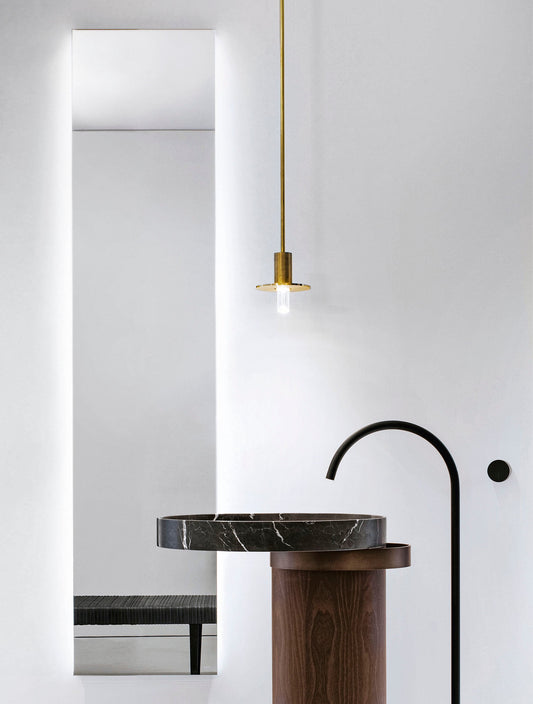 QUATTRO.ZERO 6L2 - Mirror Cabinet with LED by Falper