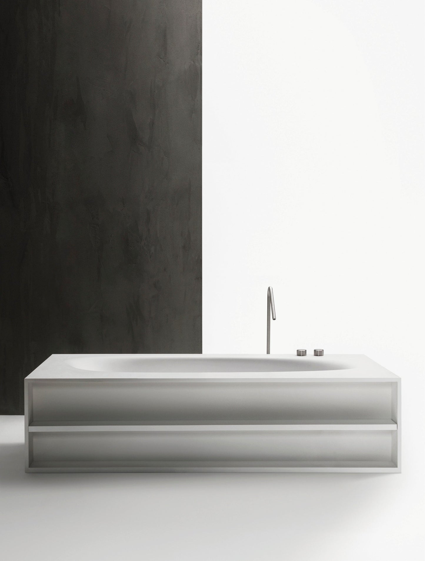 VASCAMISURA - Freestanding rectangular bathtub by Falper