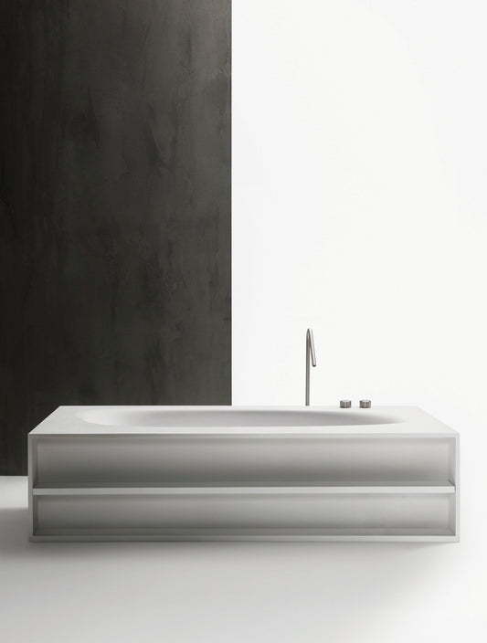 VASCAMISURA - Freestanding rectangular bathtub by Falper