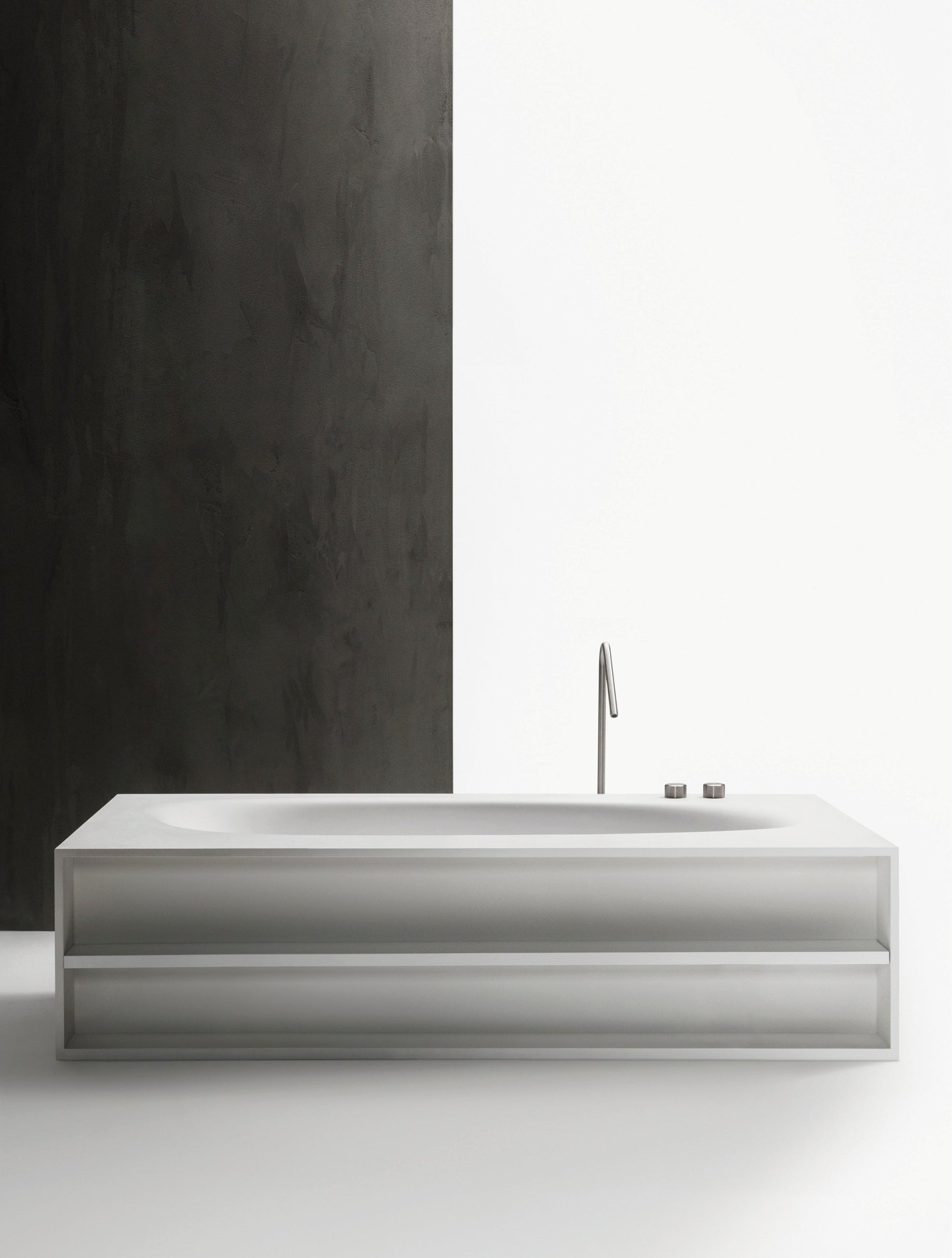 VASCAMISURA - Freestanding rectangular bathtub by Falper