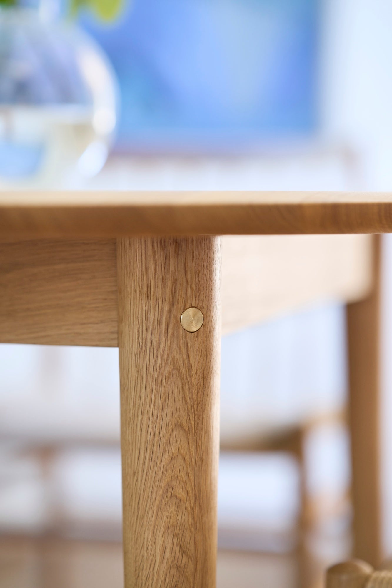 C62 Bjørk dining table, 115 cm, oiled oak