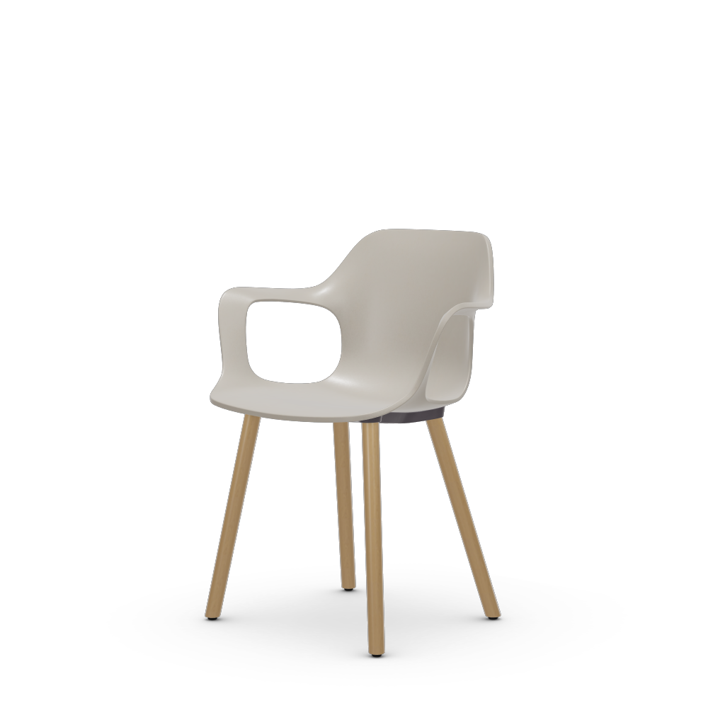 HAL RE Armchair Wood (without seat upholstery).