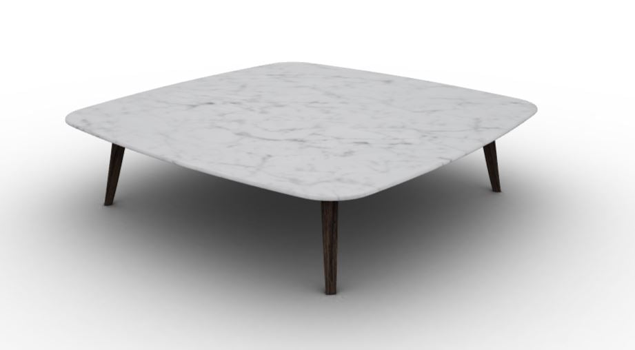 FIORILE - Square ash coffee table.