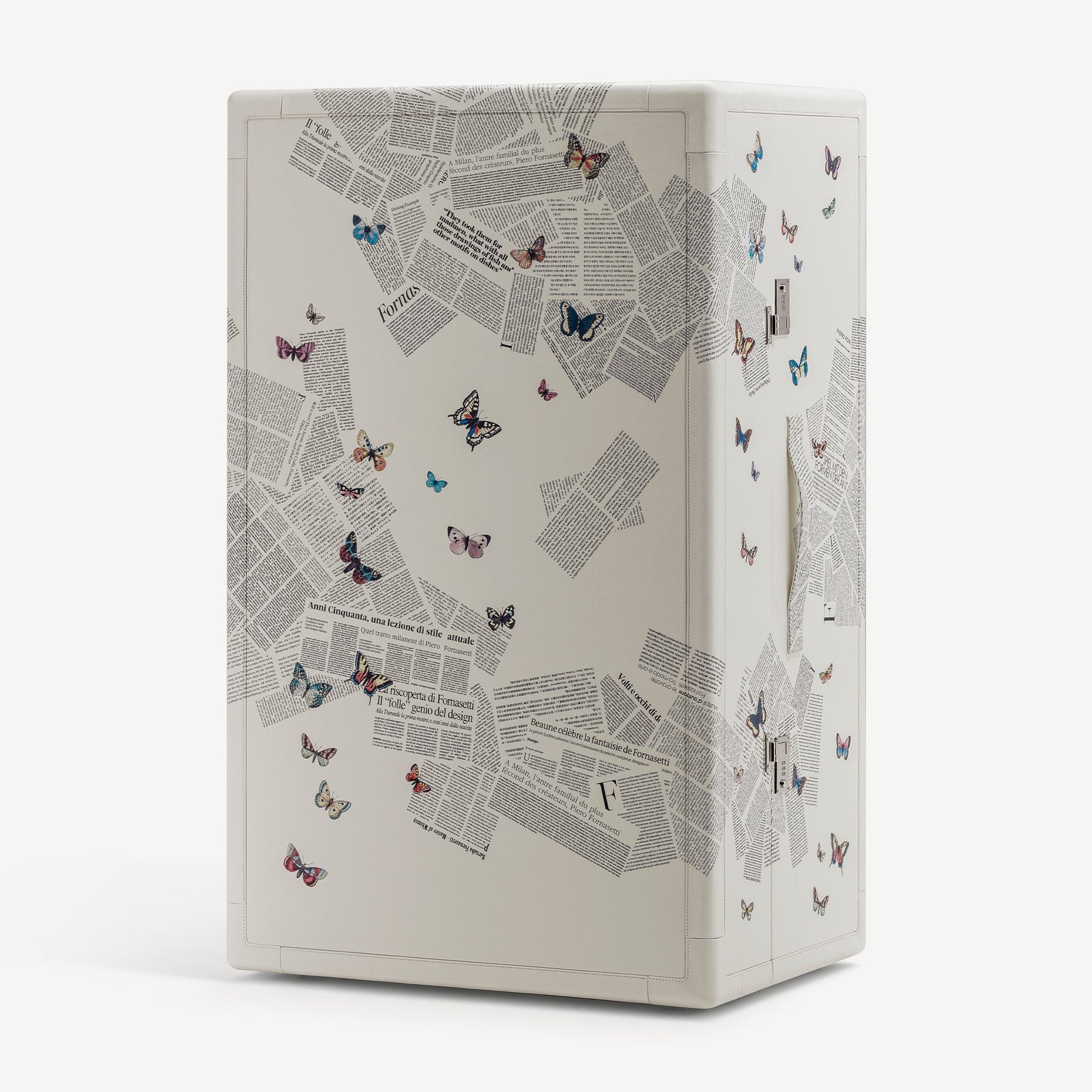 Fornasetti X Poltrona Frau trunk-bar Isidoro