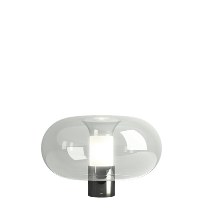 FONTANELLA - Blown glass and metal table lamp
