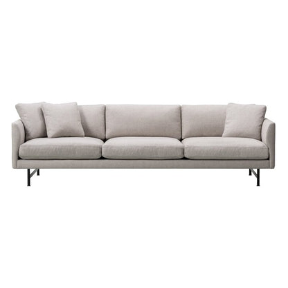 Calmo 80 sofa by Fredericia #3-seater, Sunniva 242 - black steel #