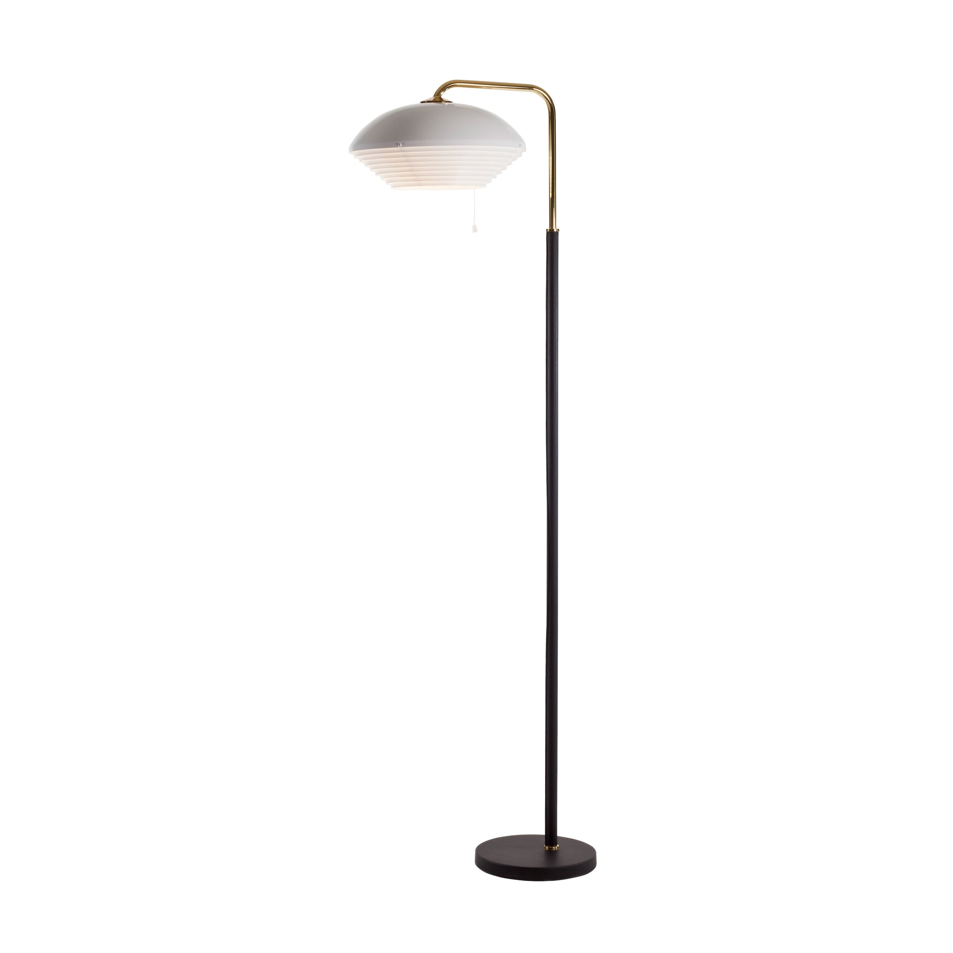 Artek Floor Light A811 — white/brass