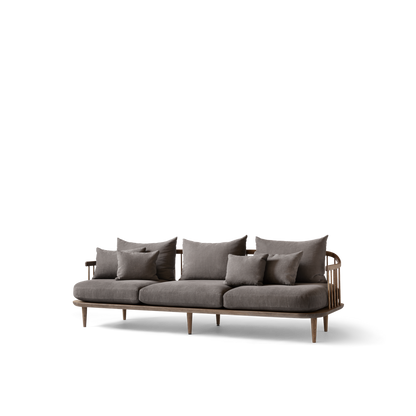 FLY SC12 - 3 seater fabric sofa