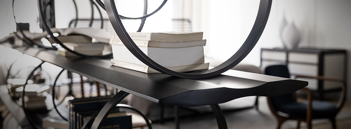 Flying Circles mensola e basamento / shelf and base