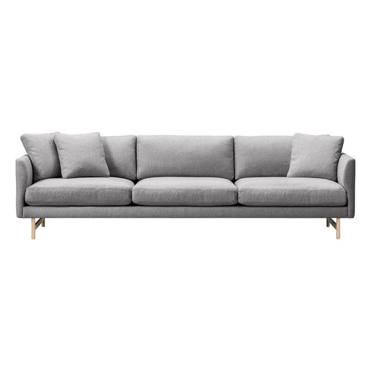 Calmo sofa 80 by Fredericia #3-seater, lacquered oak - Sunniva 242 #