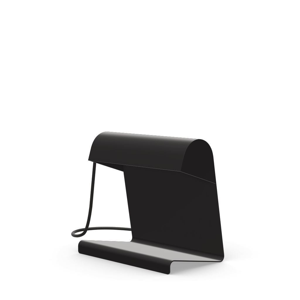Lampe de Bureau - small table lamp made of sheet steel.