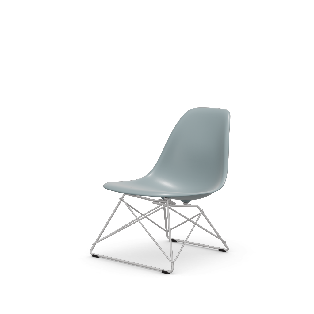Eames Plastic Side Chair LSR (without upholstery).