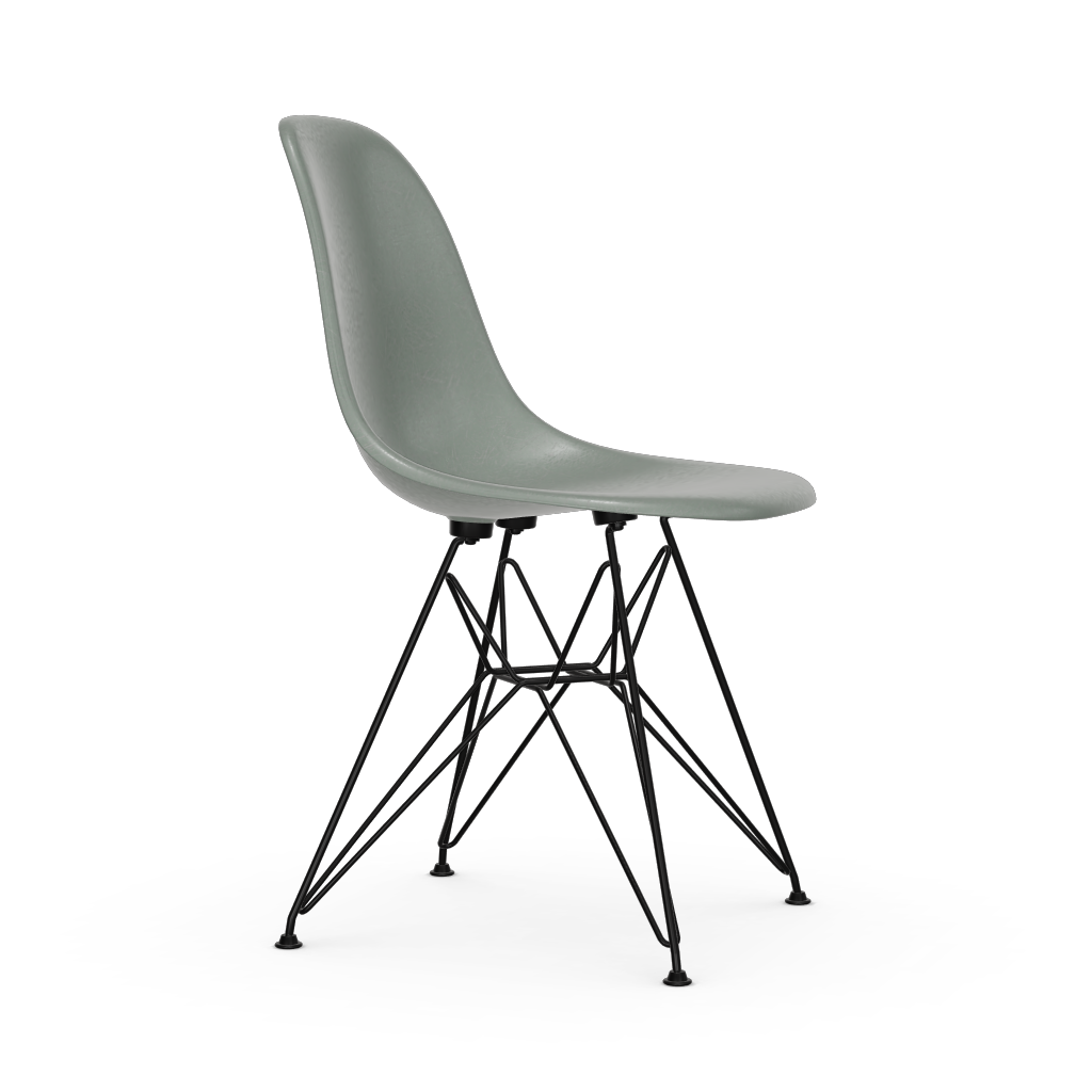 Eames Fiberglass Side Chair DSR (without upholstery).