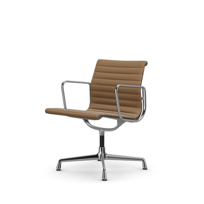 Aluminium Chairs EA 108 swivel – Conference (Cover material - Fabric Leather Premium F)