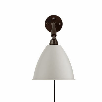 Bestlite BL7 Wall Light by GUBI #Black brass / White