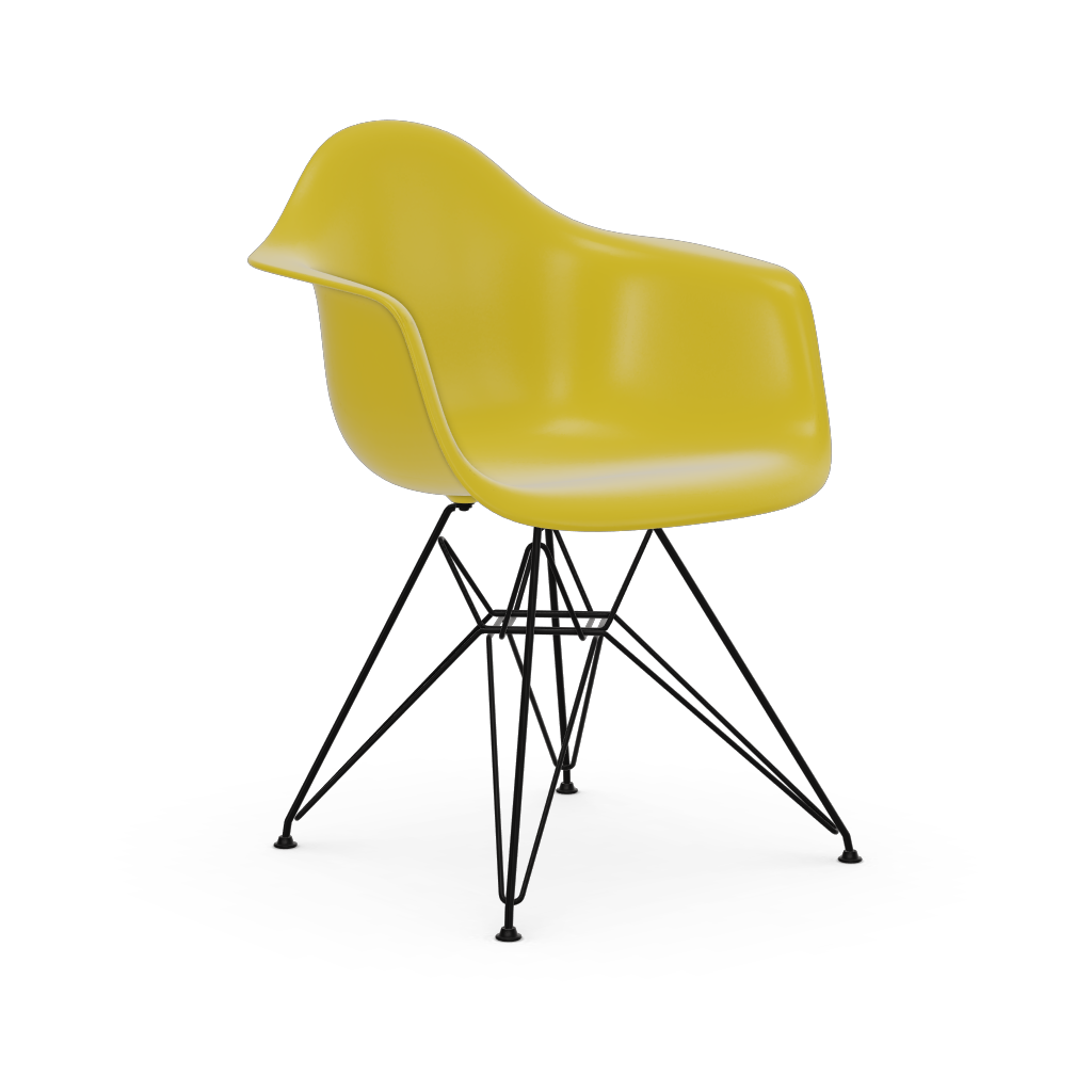 Eames Plastic Armchair DAR (without upholstery).
