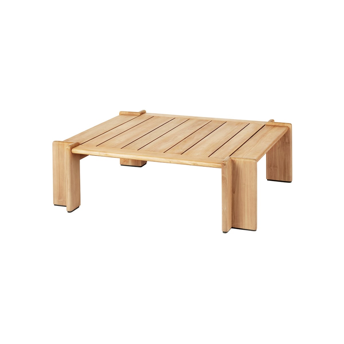Atmosfera coffee table, 113 x 100 cm, teak