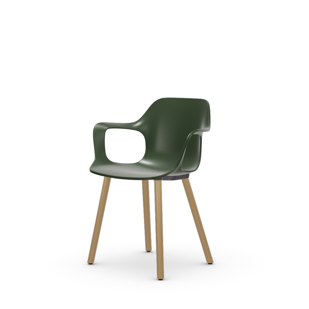 HAL RE Armchair Wood (without seat upholstery).