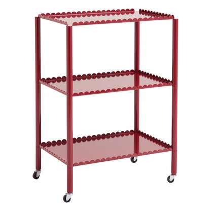Arcs trolley, high, auburn red