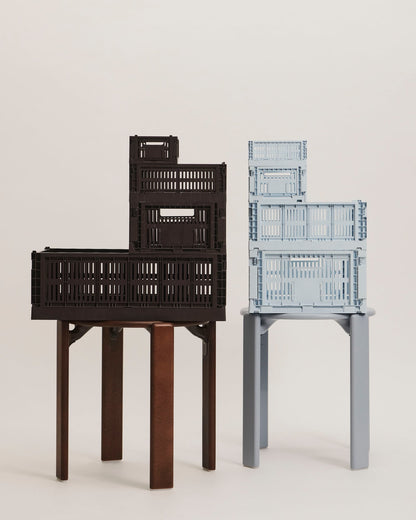 Colour Crate, M, recycled plastic, bordeaux