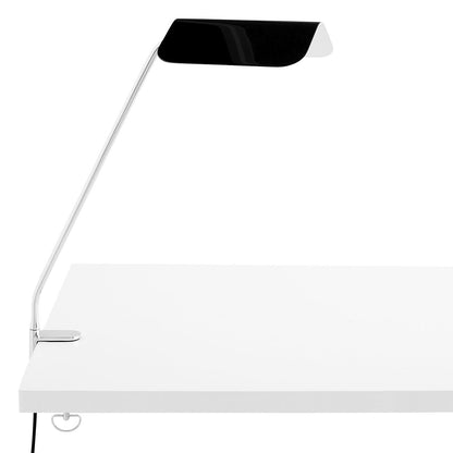 Apex desk clip lamp, iron black
